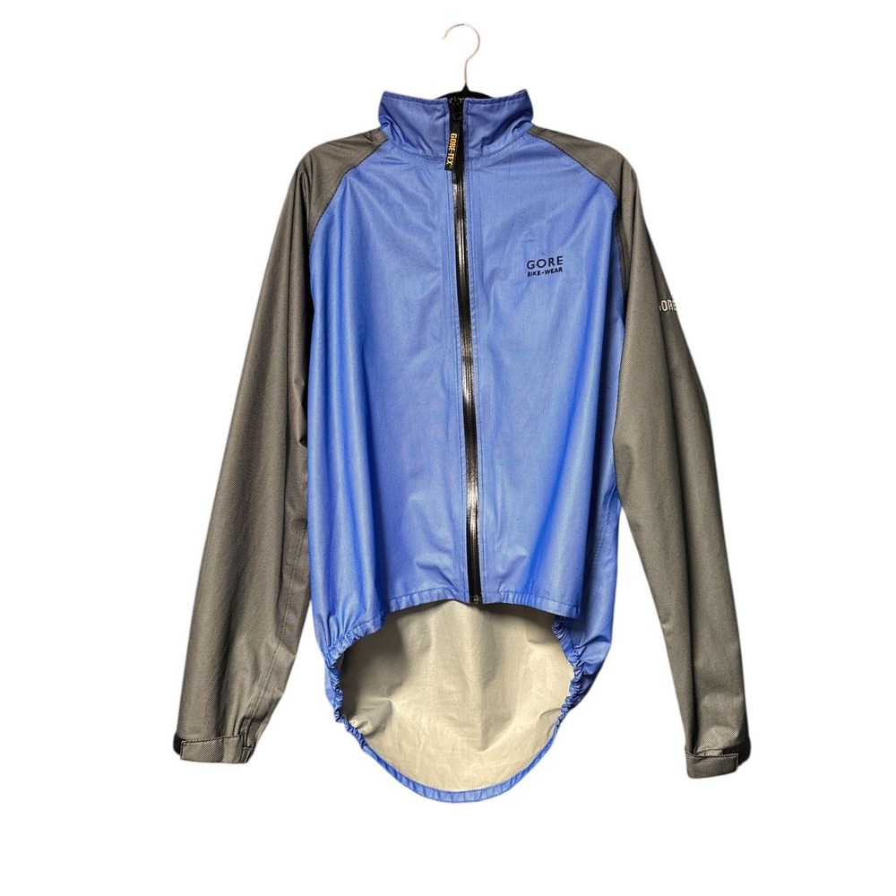 Gore Bike Wear Gore Tex Men's Blue Gray Cycling Jacket Size‎ XL